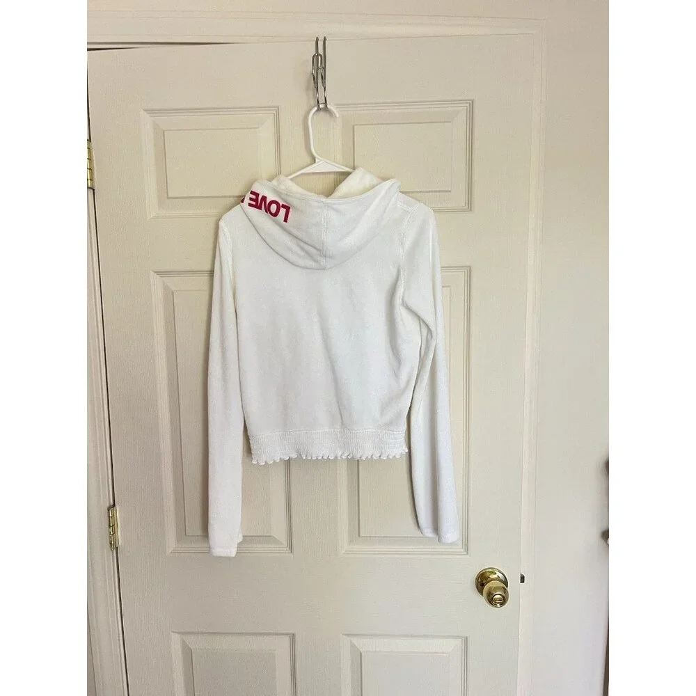 Victoria’s Secret Pink White Terry cloth Matching Set Vintage 2006 Size Small - Picture 6 of 15